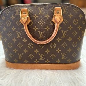 Louis Vuitton Monogram Alma PM Dome Boston Bag Vintage